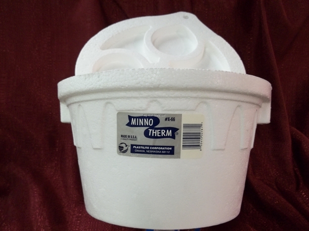 Picture of Plastilite Minnow Bucket,6 Quart, Foam, W/ Rope Handle