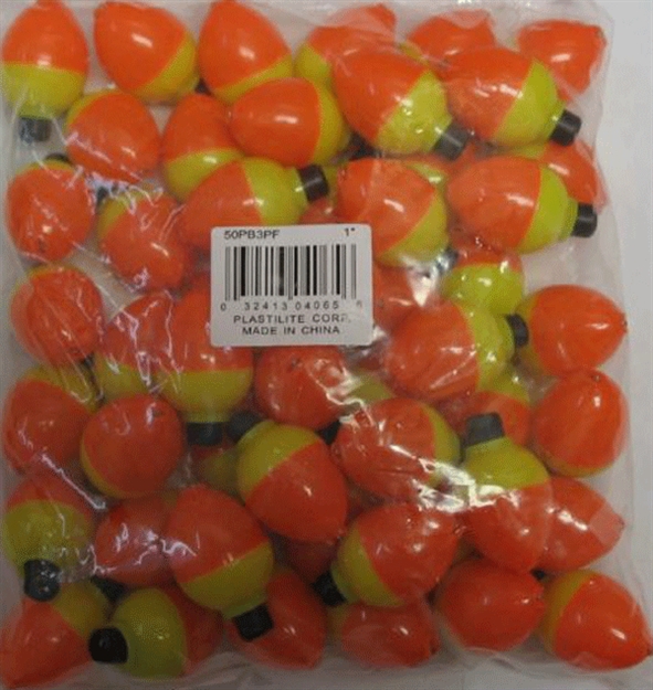 Picture of Plastilite Pear Snap-On 1" Org/Yel 50Bg