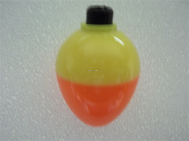 Picture of Plastilite Plasti-Bob 1 1/2" Pear Shape,Yel/Org,50 Per Bag