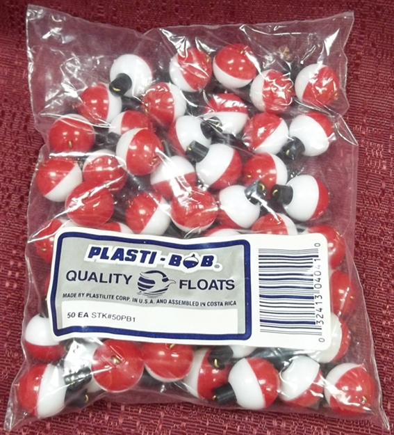Picture of Plastilite Rnd Snap-On 50Bg Red/Wht .75"