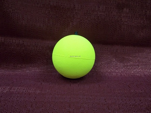 Picture of Plastilite Round Foam Float,3",Pegged,Yellow, 25 Per Bag
