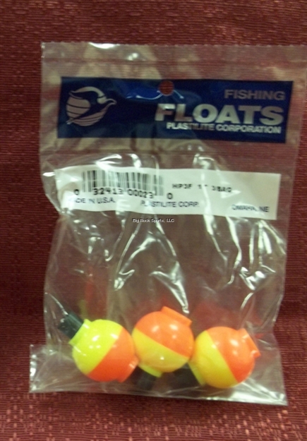 Picture of Plastilite Round Plastic Float, 1 1/4", Fl/Char 3Pk, Pegable