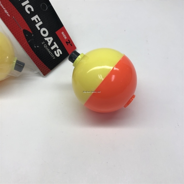 Picture of Plastilite Round Plastic Float, 2", Fl/Char, 2Pk