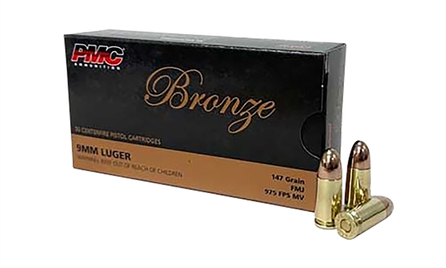 Picture of  Pmc 9H9mm Luger 147Gr Full Metal Jacket 50 Per Box/20 Case 741569070294