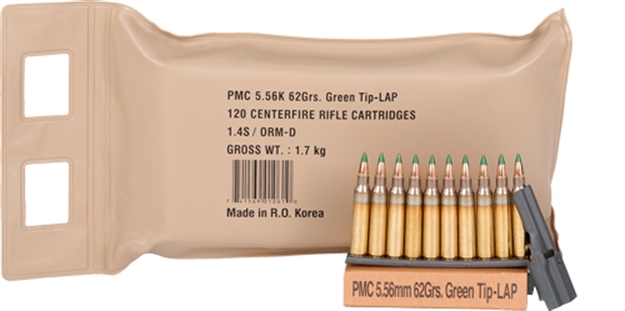 Picture of Pmc Ammunition 5.56K 5.56X45 62Gr (M855) 120Rd Battle Pack 5Pk/Cs 556X-BP