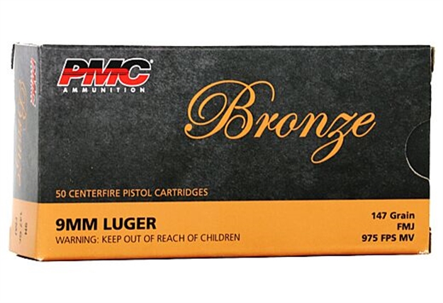 Picture of  Pmc 9H9mm Luger 147Gr Full Metal Jacket 50 Per Box/20 Case 741569070294