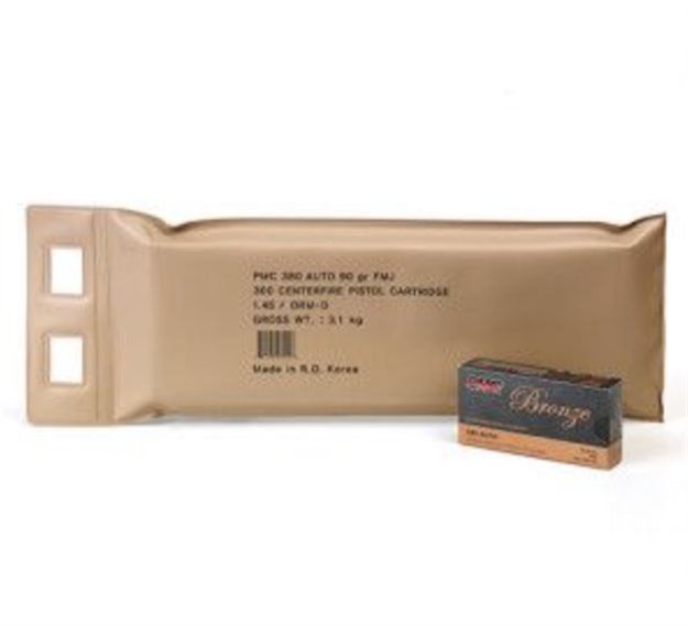 Picture of Pmc Ammunition, Inc. 380A 90Gr Fmj Btl Pack 6Bx/50Rd