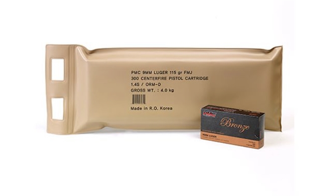 Picture of Pmc Ammunition, Inc. 9Mm 115Gr Fmj 6Bx Battle Pack 9A-BP