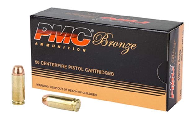 Picture of  Pmc 10A Bronze  10Mmauto 200Gr Full Metal Jacket Truncated Cone 50 Per Box/20 Case 741569050760