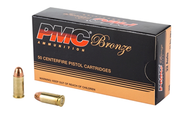Picture of  Pmc 32A Bronze  32Acp 71Gr Full Metal Jacket 50 Per Box/20 Case 741569070041