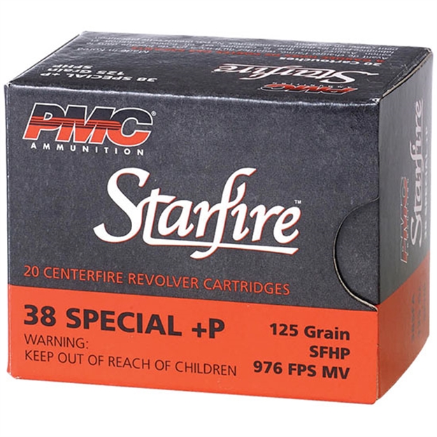 Picture of Pmc Starfire 38 Spl +P 125Gr Sfhp 20/Bx