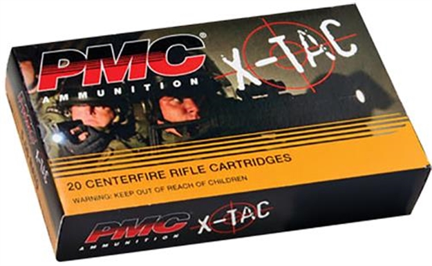 Picture of  Pmc 556K X-Tac  5.56X45mmnato 62Gr Light Armor Piercing 20 Per Box/50 Case