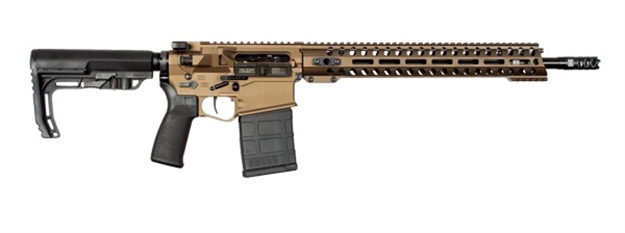 Picture of  Patriot Ordnance Factory 01582 Revolution  308 Win,7.62X51mm Nato 16.50" 20+1 Bronze 6 Position Mft Bms Minimalist Stock 847313015822