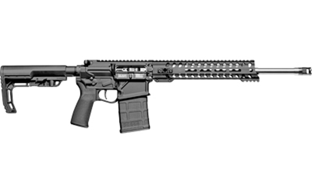 Picture of  Patriot Ordnance Factory 01662 Rogue Direct Impingement 7.62X51mm Nato 20+1 16.50" Stainless Steel Barrel, Black Anodized Receiver, 11" Renegade Handguard, Synthetic 6 Position Mft Minimalist Stock 847313016621