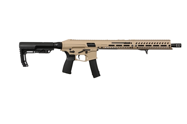 Picture of  Patriot Ordnance Factory 02062 Phoenix  9Mm 10+1 16.50" Flat Dark Earth Cerakote Picatinny Rail 847313020628