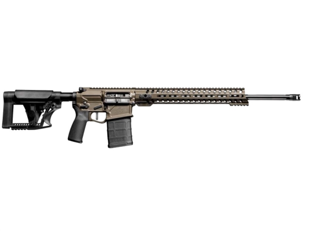 Picture of  Patriot Ordnance Factory 01840 Prescott  6 Creedmoor 20+1 22" Patriot Brown Cerakote 847313018403