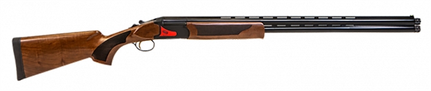Picture of Pointer Kirsts512y Sport Tek  Youth 12 Gauge Break Open 3" 2Rd 28" O/U Barrel, Black Metal Finish, Turkish Walnut Stock, Right Hand Includes 5 Chokes KIRSTS5-12Y 682146302851