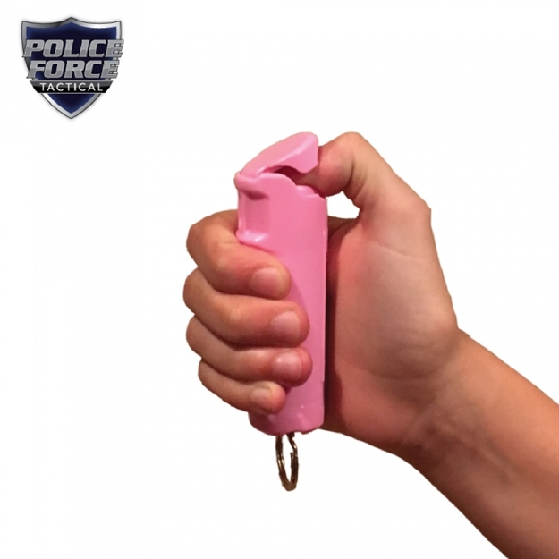 Picture of Police Force 23 Pepper Spray .5 Oz. Fliptop Pnk