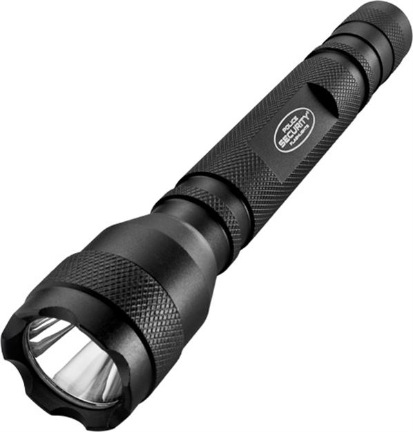 Picture of Police Security Flashlights Blackjack Flashlight White 250 Lum Black W/2Aa Batteries! 31483