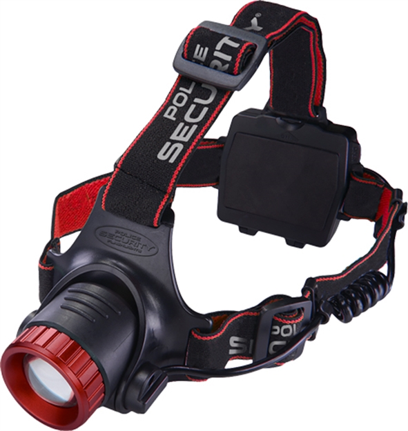 Picture of  LB Marketing 98070 Lookout Headlamp Black/Red 300/1000 Lumens 60/180 Meters Beam Distance 704673980705