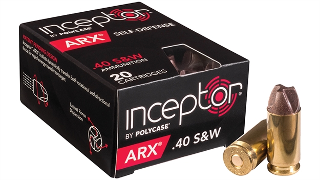 Picture of Inceptor Ammunition 40Sw 88Gr Arx 20Rd