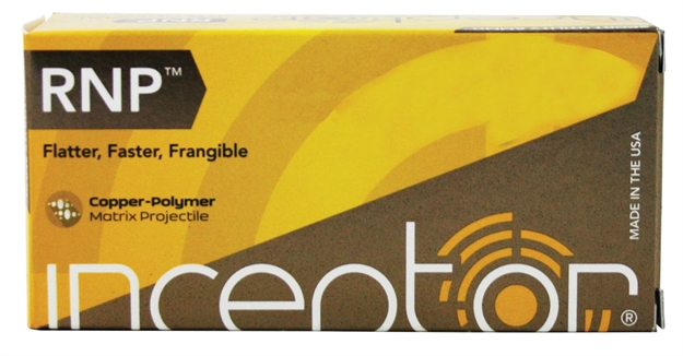 Picture of Inceptor Ammunition Ammo Sport Utility 9Mm Luger 65Gr Rnp 50-Pack