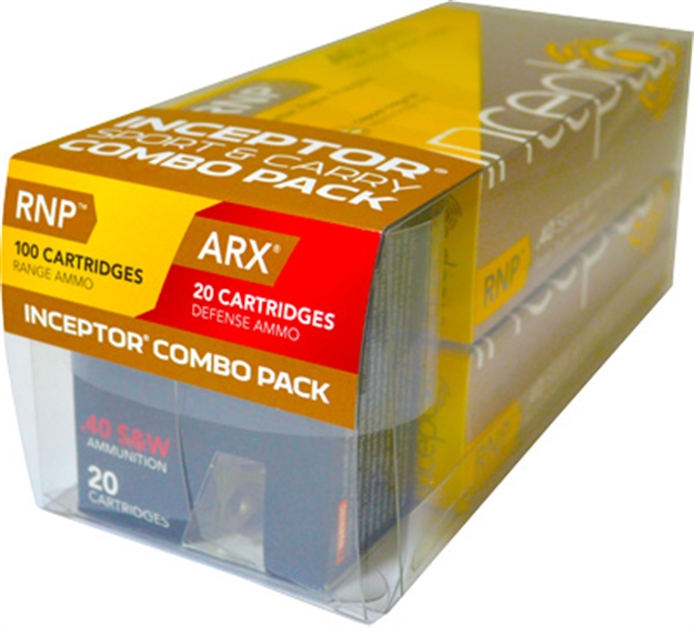 Picture of Poly Case Ammo Sport/Defense .40Sw 100 Rnp/20 Arx 120-Pk