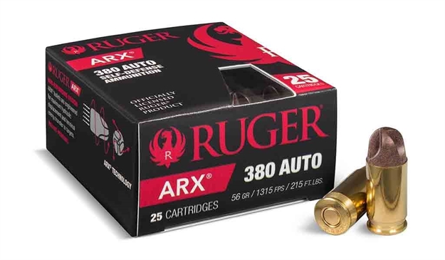 Picture of Polycase .380 Ruger Arx Pistol Ammo - Case OF 250