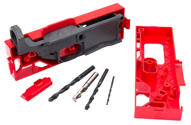 Picture of Polymer80 P80308kitgry 308 Warrhogg Ar-10 Platform 308 Winchester/7.62 Nato Polymer Gray