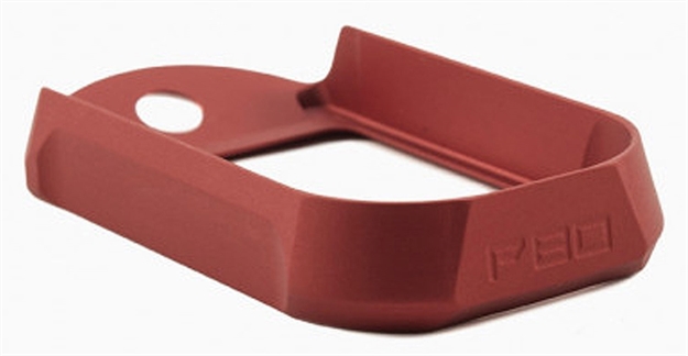 Picture of Polymer80 P80cpmwsred Pf-Series Magwell Glock 19 6061-T6 Aluminum Red Hardcoat Anodized