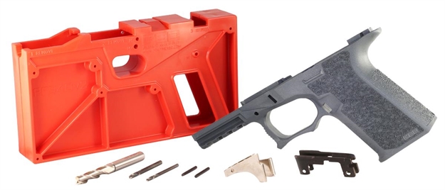 Picture of Polymer80 P80pf940v2gr G17/22 Gen3 Compatible Frame Kit Polymer Gray