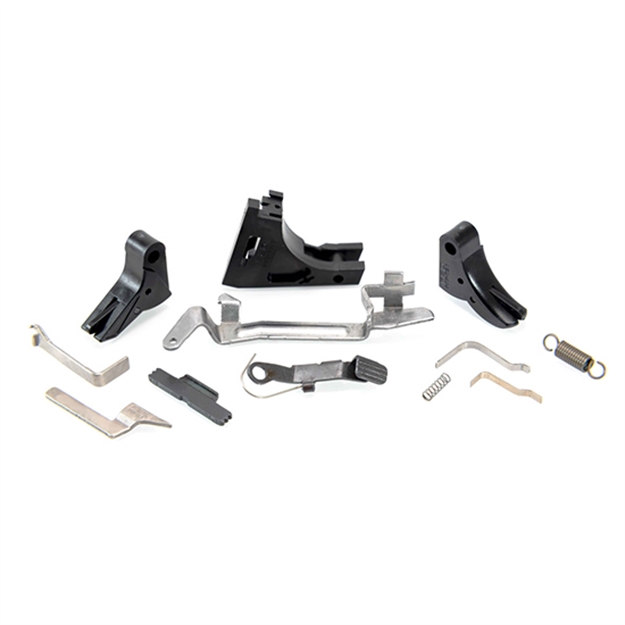 Picture of Polymer80 P80pfpfkitbl Pf-Series Pistol Frame Parts Kit With Trigger Compatible With Glock 17/19 Gen3