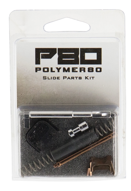 Picture of Polymer80 P80pfpskitbr Pf-Series Slide Parts Kit Glock Gen 1-4 Compatible 17-4 Stainless Steel/Aluminum Bronze/Gray Finish