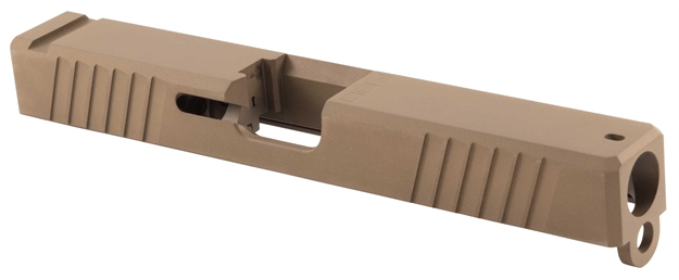Picture of Polymer80 P80ps9v1dlcs G17 Gen3 Compatible Slide 17-4 Stainless Steel Fde