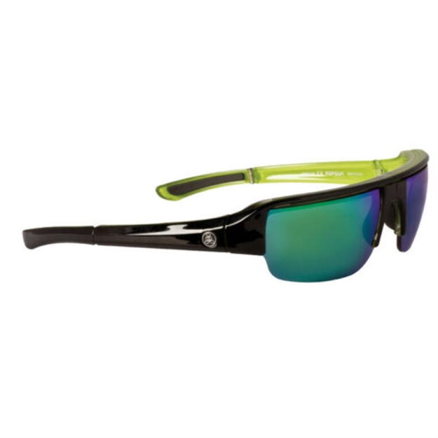 Picture of Poptical Popgun Sunglasses Gloss Black-Grn Crystal/Gray-Grn Mirror 1129351