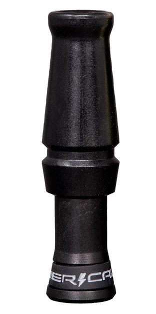 Picture of  Power Calls 21601 Volt  Open Call Double Reed Attracts Mallards Stealth Black Polycarbonate