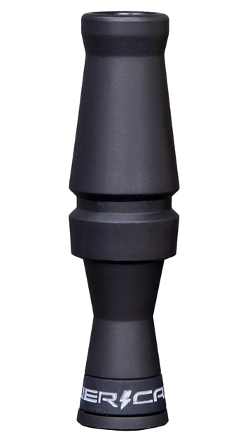 Picture of  Power Calls 21701 Jolt  Open Call Single Reed Attracts Mallards Stealth Black Polycarbonate