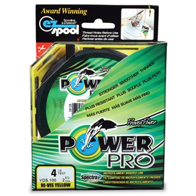 Picture of Power Pro Spectra Braided Fishing Line 20Lb 150 YD Hi-Vis Yellow