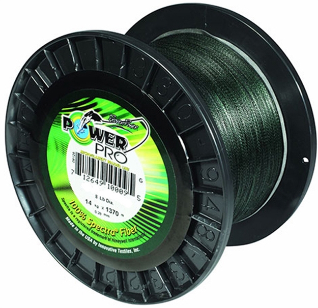 Picture of Power Pro Spectra Braided Fishing Line 20Lb 3000 YD Green