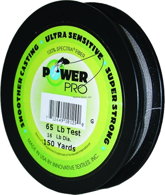 Picture of Power Pro Spectra Braided Fishing Line 65Lb 100 YD Green