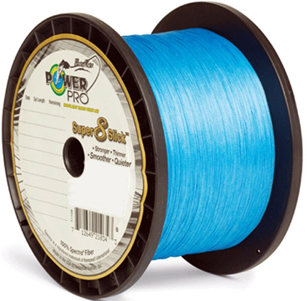 Picture of Power Pro Super 8 Slick Braided Fishing Line 50Lb 300 YD Marine Blue