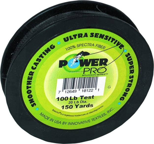 Picture of Power Pro Spectra Braided Fishing Line 100Lb 150 YD Green