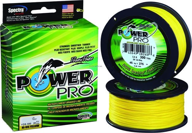 Picture of Power Pro Spectra Braided Fishing Line 100Lb 300 YD Hi-Vis Yellow