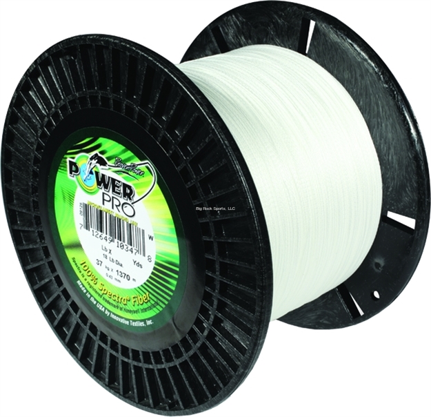 Picture of Power Pro Spectra Braided Fishing Line 100Lb 3000 YD White