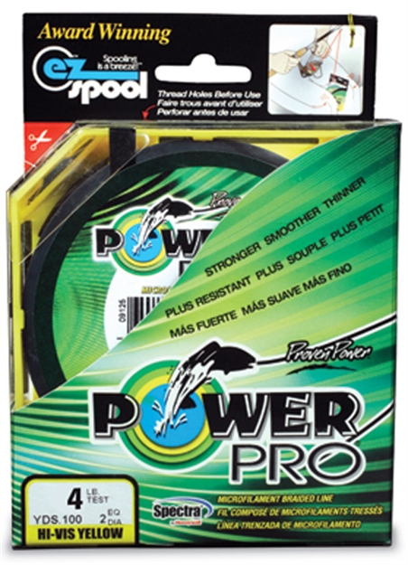 Picture of Power Pro Spectra Braided Fishing Line 15Lb 150 YD Hi-Vis Yellow