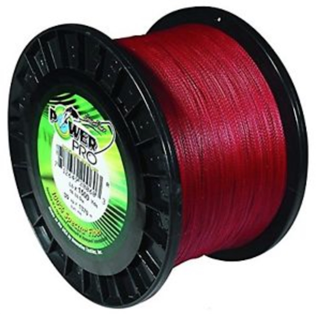 Picture of Power Pro Spectra Braided Fishing Line 15Lb 1500 YD Vermillion Red