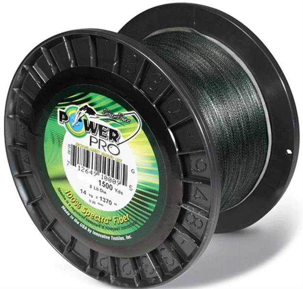Picture of Power Pro Spectra Braided Fishing Line 20Lb 1500 YD Green