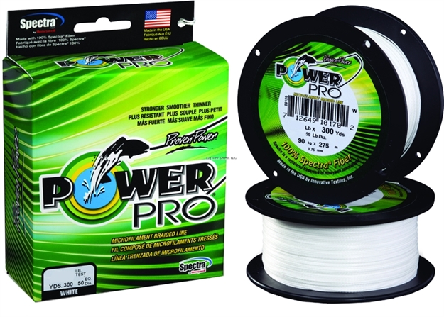Picture of Power Pro Spectra Braided Fishing Line 20Lb 300 YD White