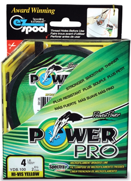 Picture of Power Pro Spectra Braided Fishing Line 65Lb 300 YD Hi-Vis Yellow