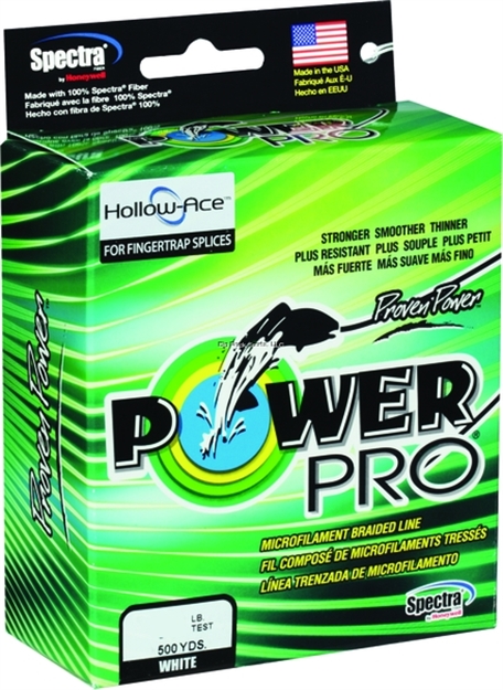Picture of Power Pro Spectra Braided Fishing Line 65Lb 500 YD White